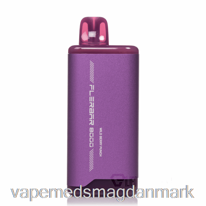 Vape Uden Nikotin Flerbar 8000 Engangs Vilde Bær Punch